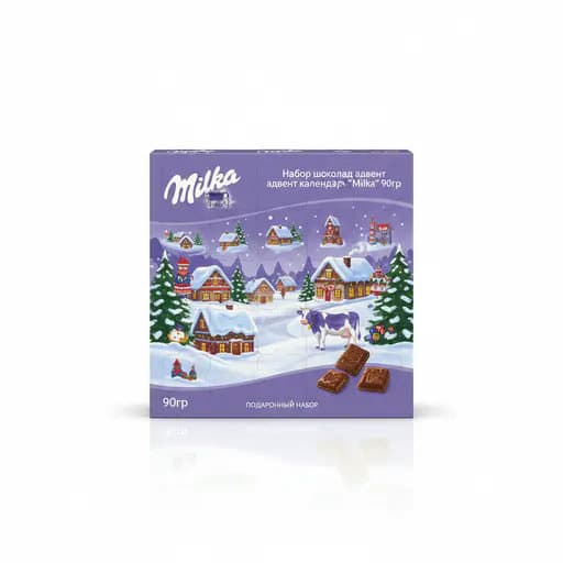 Набор шоколад адвент календарь "Milka" 90гр