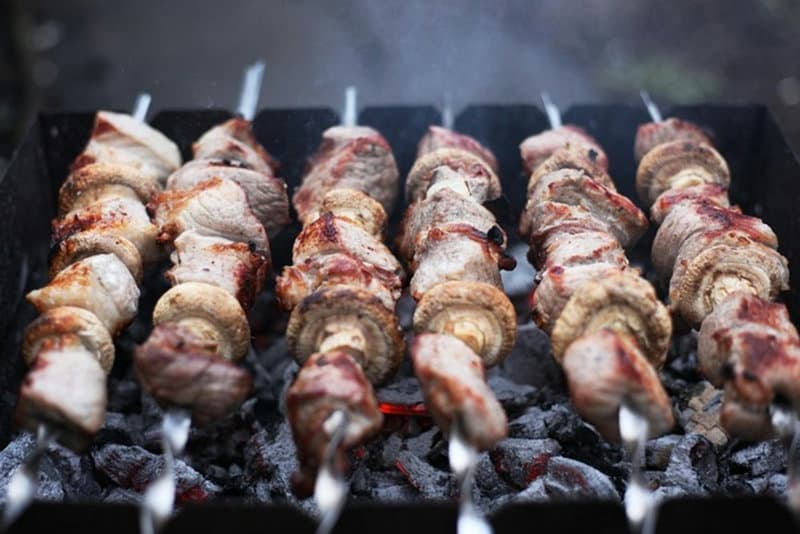 Шашлык из говядины  турки / beef kebab